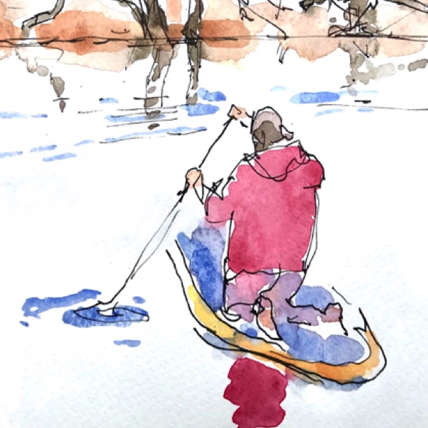 Paddle board invader